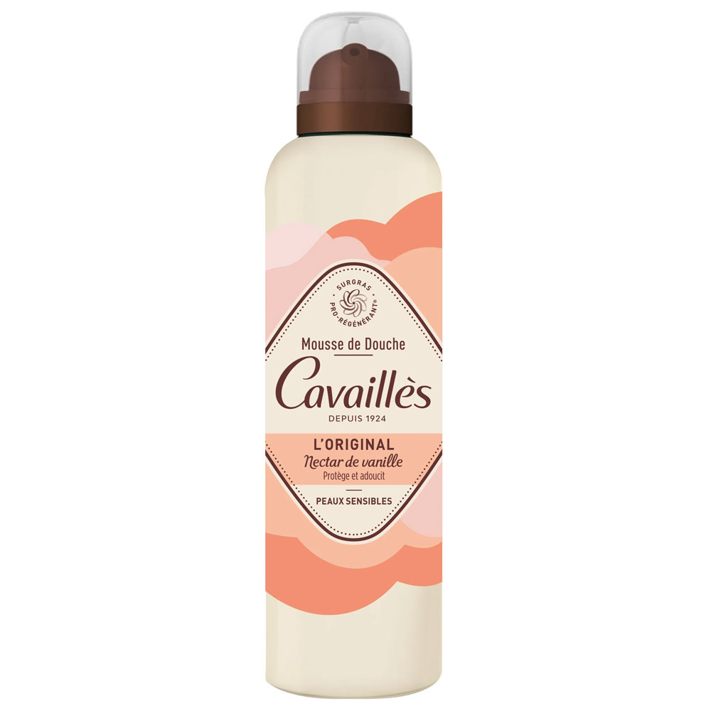 Rogé Cavaillès Surgras Pro-Régénérant Mousse de Douche Nectar De Vanille 200ml