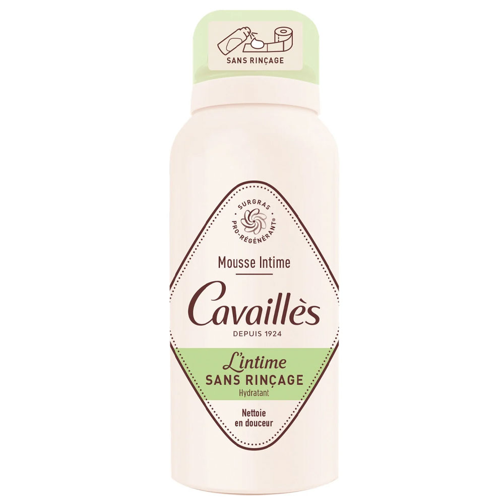 Cavaillès Surgras Pro-Régénérant Mousse Intime Sans Rinçage Hydratante 100ml