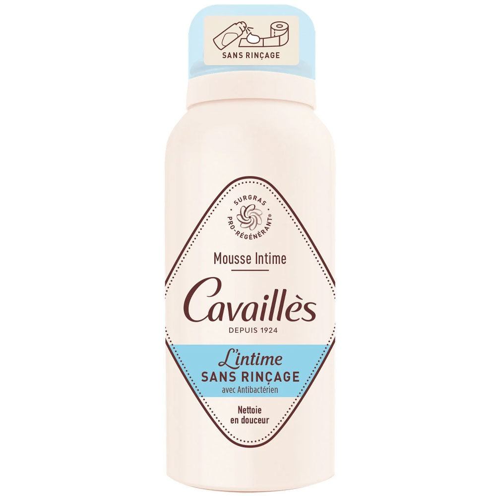 Cavaillès Surgras Pro-Régénérant Mousse Intime Sans Rinçage Antibactérien 100ml
