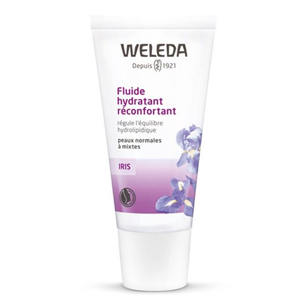 Weleda Iris Fluide Hydratant Peaux Normales A Mixtes 30 ml