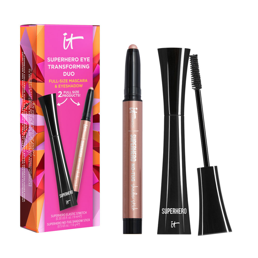 IT Cosmetics Superhero Coffret Yeux Full Size Mascara + Eyeshadow Stick