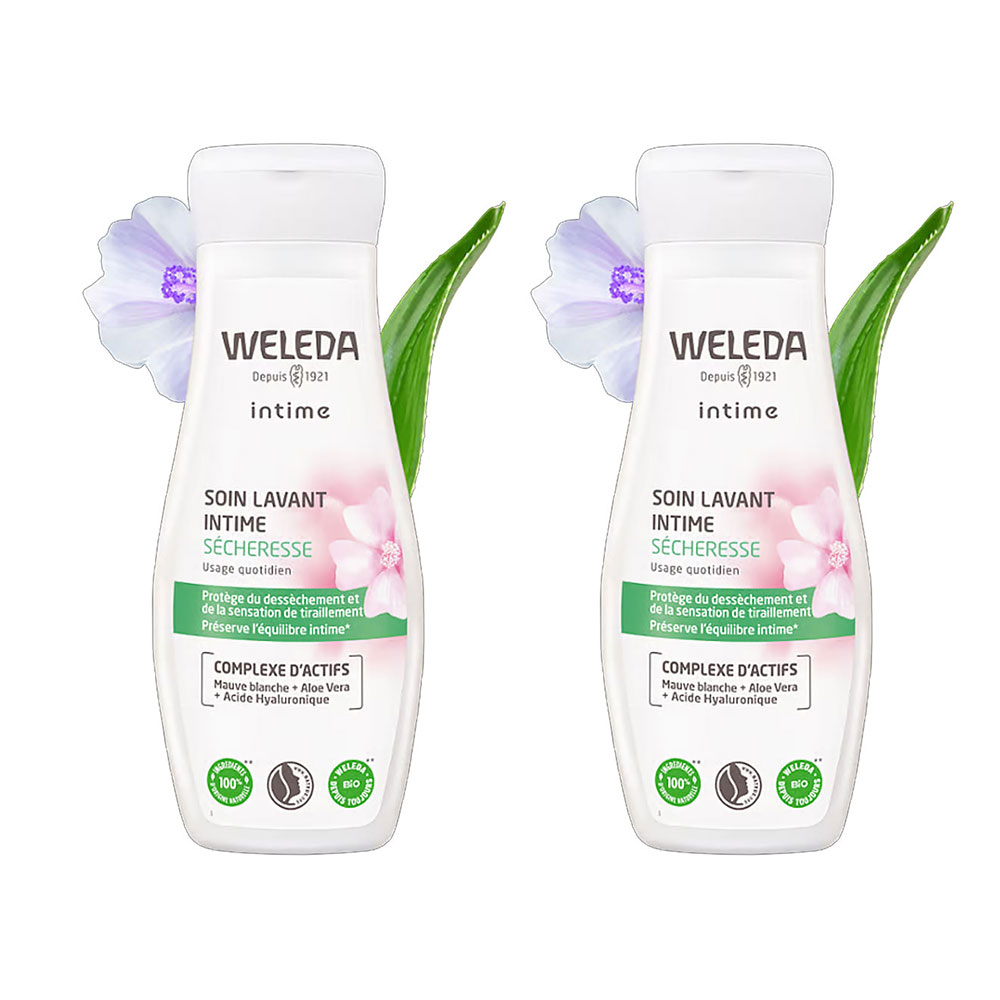 Weleda Intime Soin lavant Intime Sécheresse 2x200ml