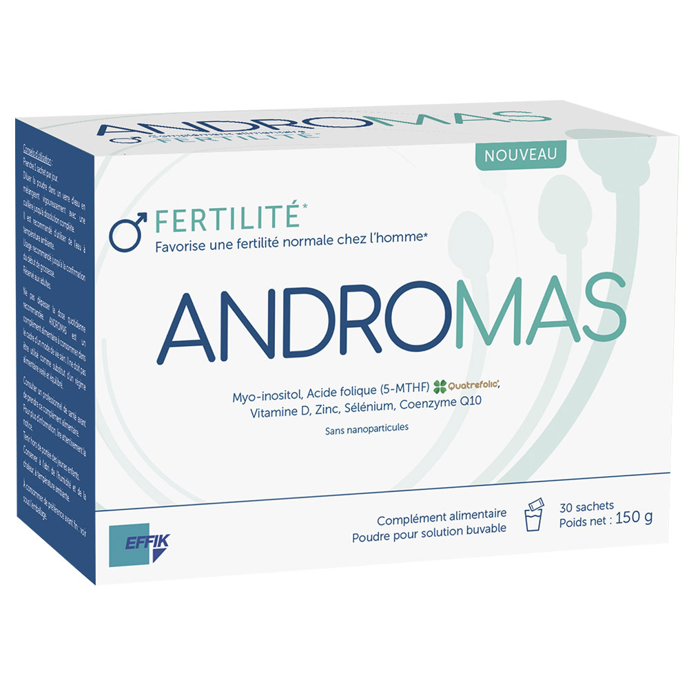 Effik Andromas Fertilité et Conception Homme 30 Sachets