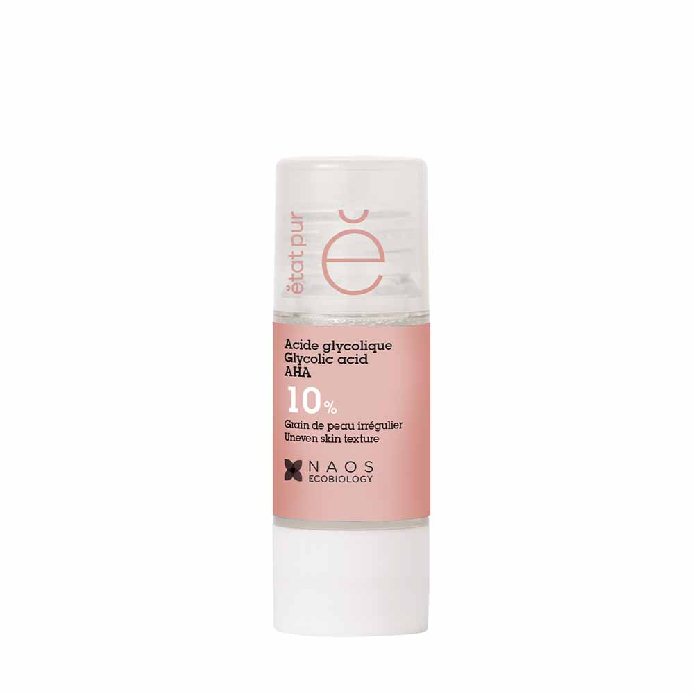 Etat Pur Actifs Purs Acide glycolique 10% Perte d'éclat et hyperpigmentation Peeling 15ml