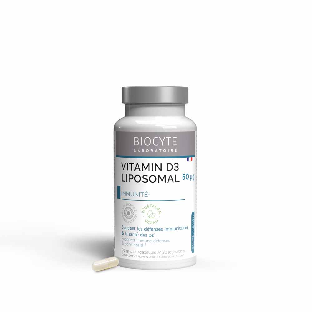 Biocyte Santé Vitamine D Liposomal 30 Gélules
