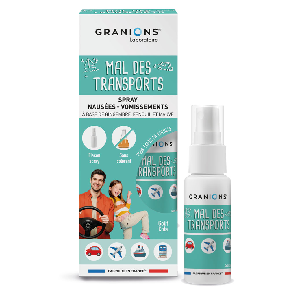 Granions Kid Spray Mal Des Transports 20ml