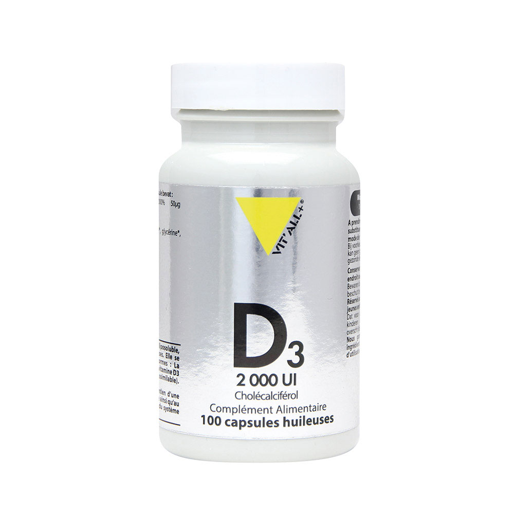 Vit'All+ D3 200UI 100 capsules