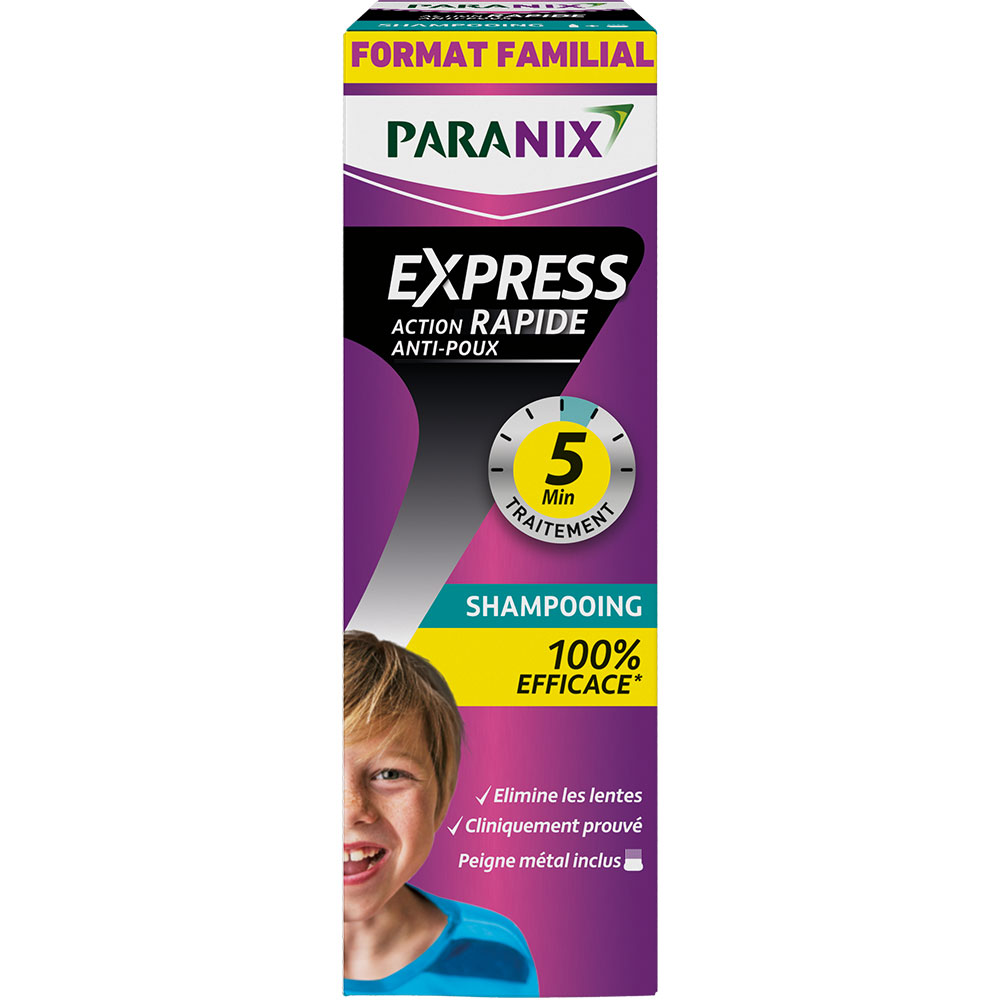 Paranix Extra Fort Shampooing Anti Poux Et Lentes 300ml