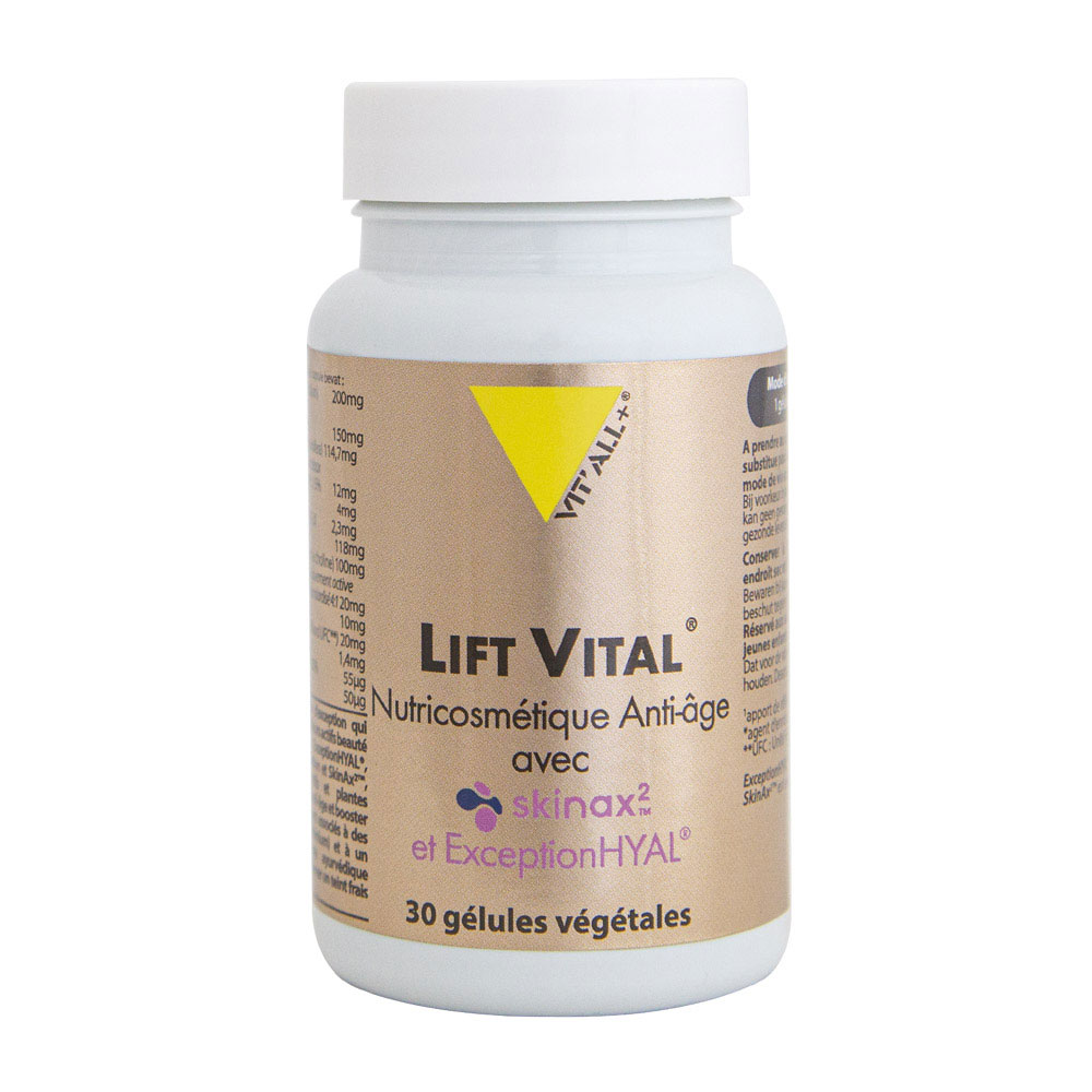 Vit'All+ Lift Vital® Nutricosmétique Anti-Age 30 gélules végétales