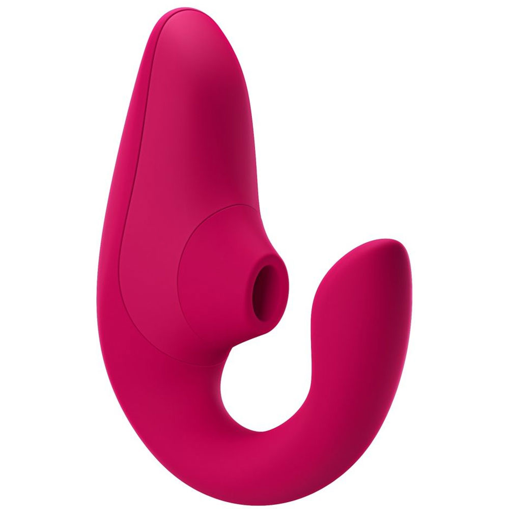 Womanizer Stimulateur Air Pulsé et Point-G Blend Fushia