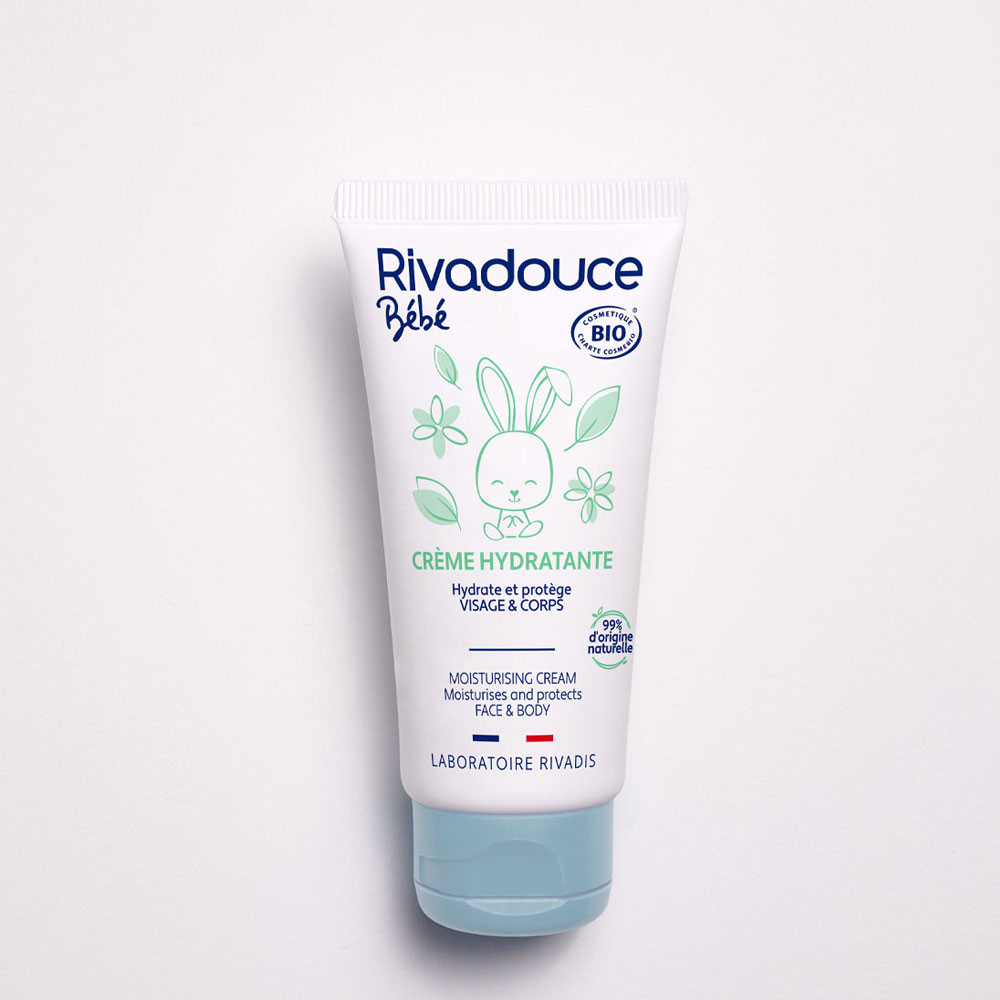 Rivadouce Bébé Creme hydratante bio Visage et corps 50ml