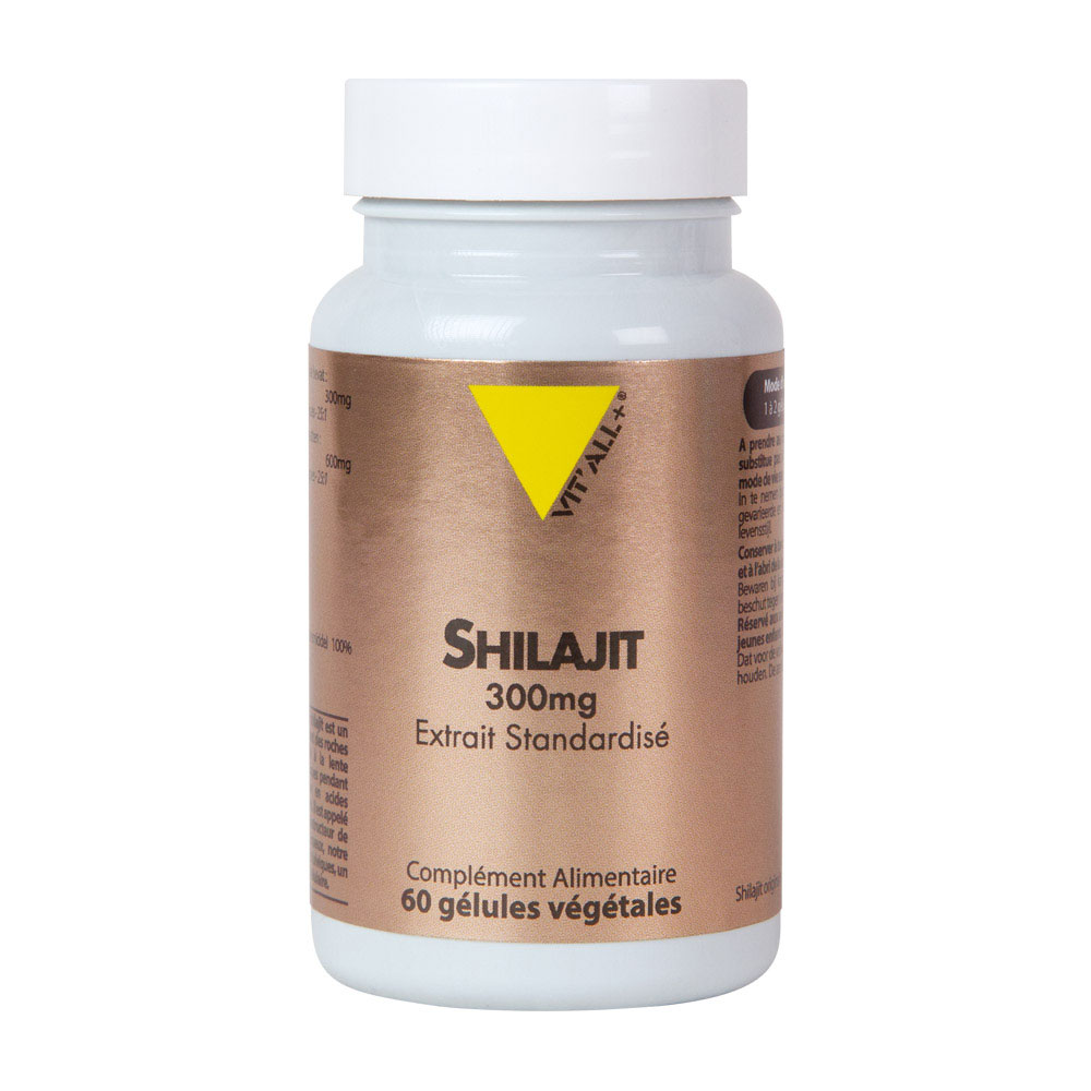 Vit'All+ Shilajit 300mg 60 gélules végétales