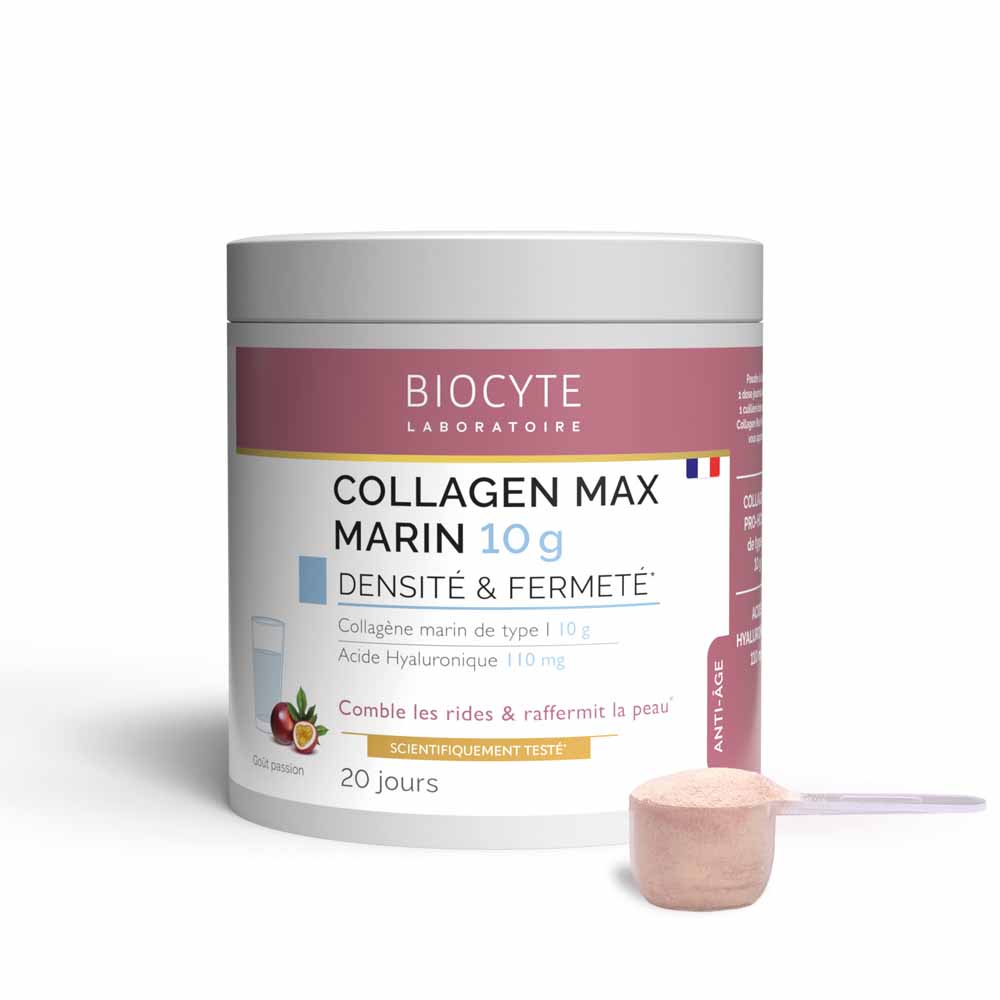 Biocyte Anti-âge Collagen Max Marin Goût Passion 210g