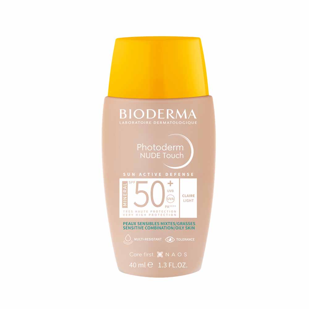 Bioderma Photoderm Mineral SPF50+ teinté Effet peau nue NUDE Touch 40ml