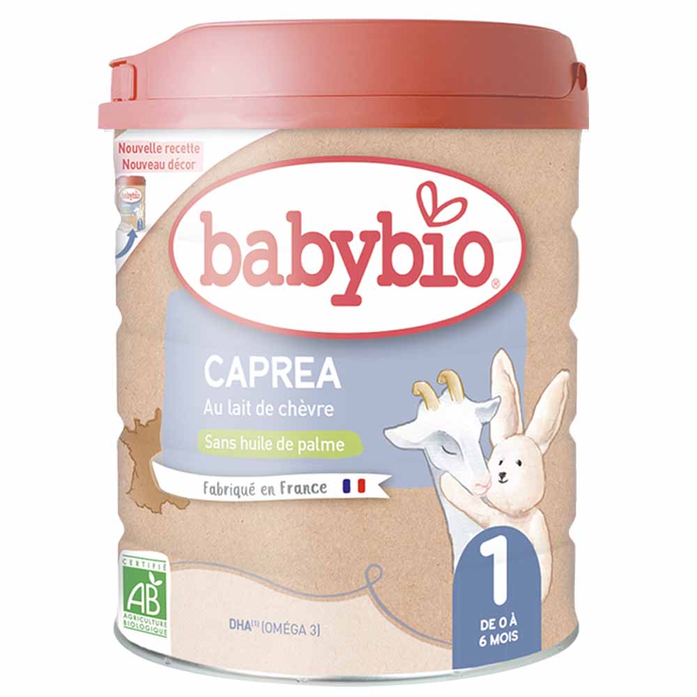 Babybio Laits Infantiles Caprea 1 En Poudre Bio Lait de Chêvre De 0 A 6 Mois 800g