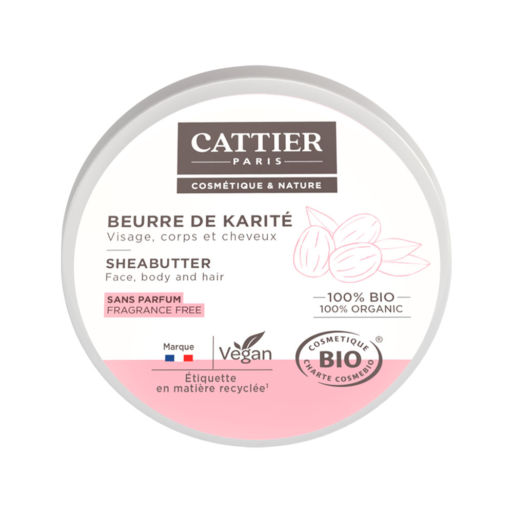 Cattier Beurre De Karite Sans Parfum Bio 20g