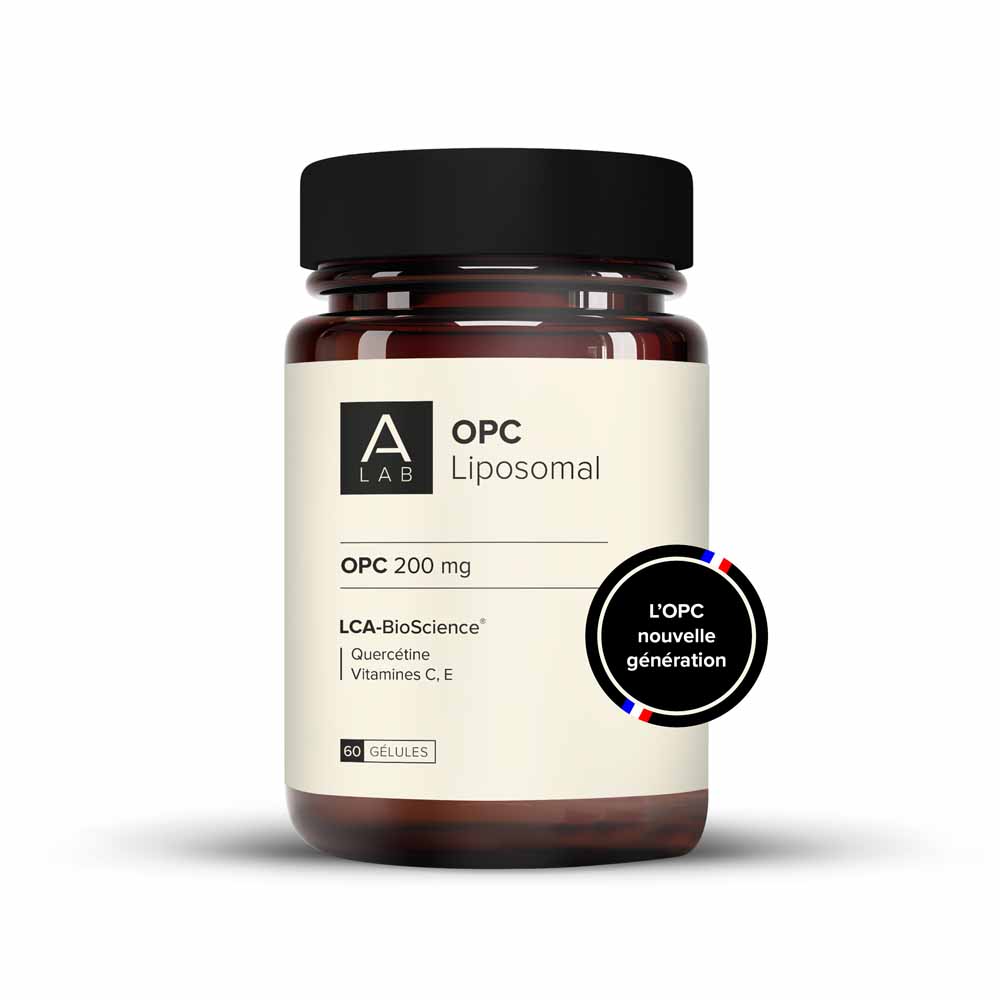 A-LAB OPC Raisin Liposomal 200mg Antioxydant Circulation Peau 60 gélules