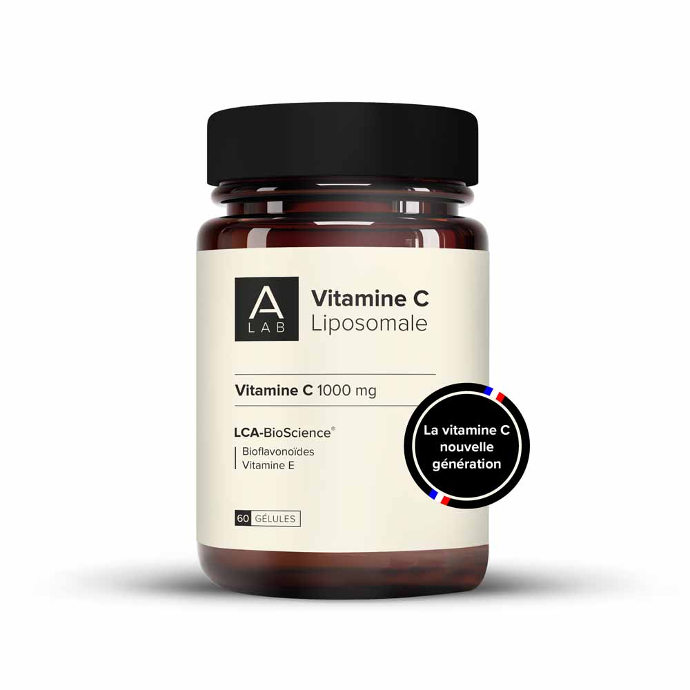 A-LAB Vitamine C Liposomale 1000mg Vitalité Anti-Fatigue Antioxydant 60 gélules