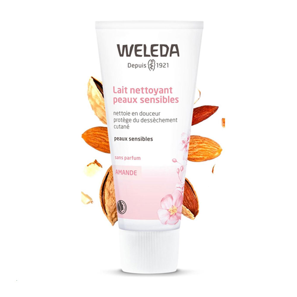 Weleda Lait Nettoyant Confort Peaux Sensibles 75ml