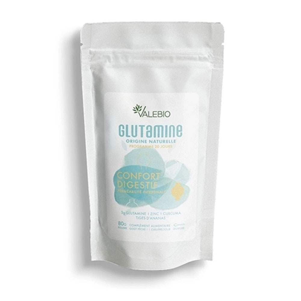 Valebio Glutamine en Poudre Confort Digestif 100g