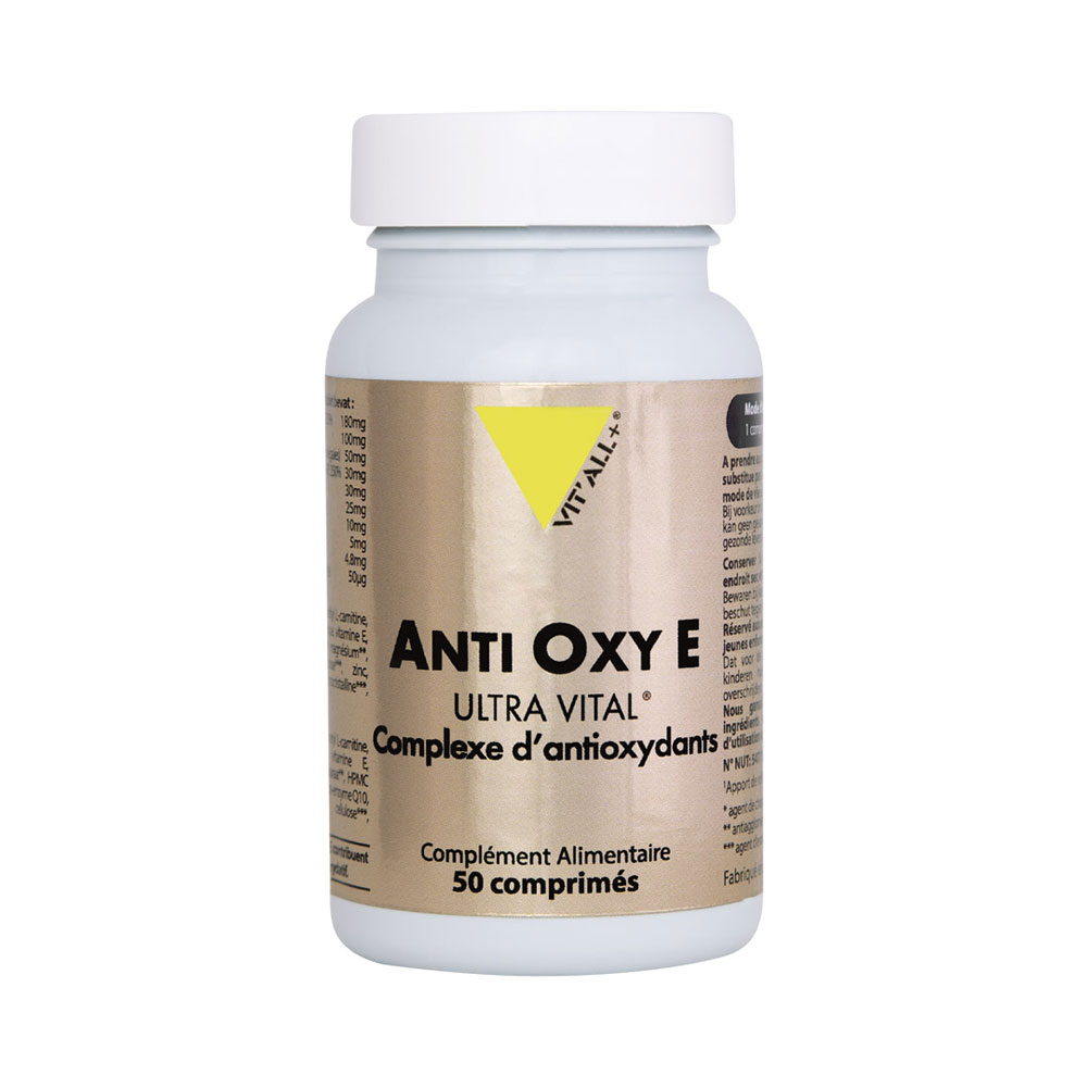 Vit'All+ Anti Oxy E Ultra Vital 50 Comprimés