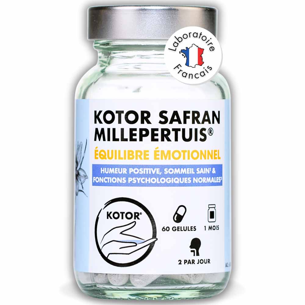 Kotor Pharma Safran Millepertuis Equilibre Emotionnel 60 gélules