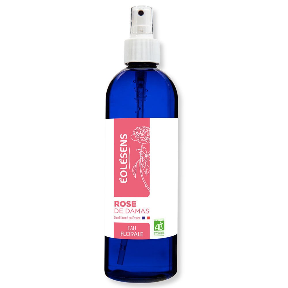 Eolesens Eau Florale Rose de Damas Bio Peaux Sèches 500ml
