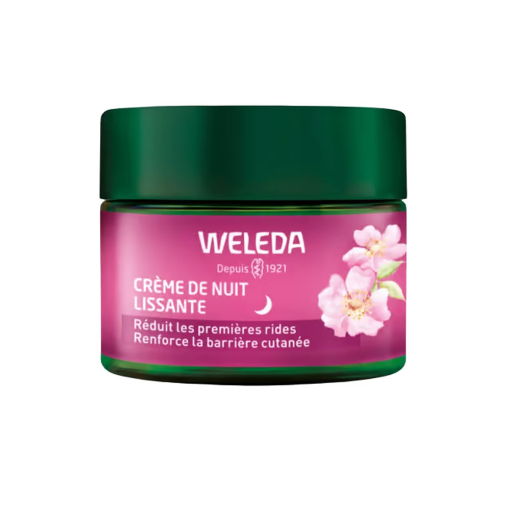 Weleda Rose musquée & Thé blanc Crème De Nuit Lissante 40ml