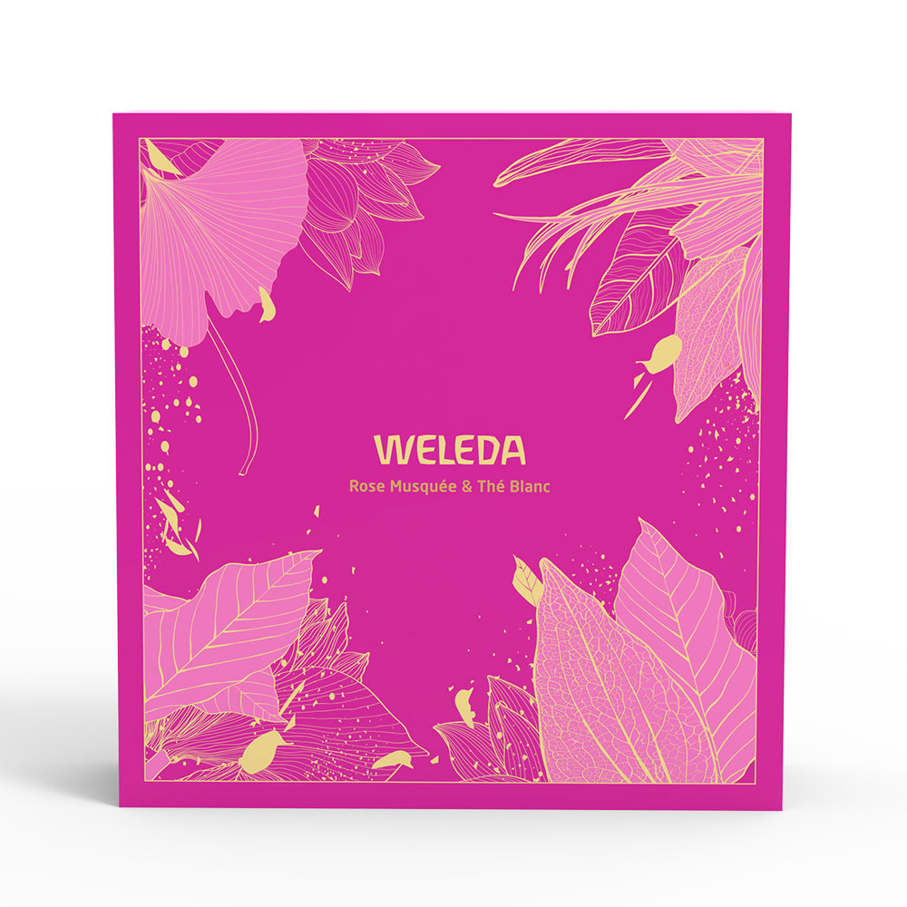 Weleda Rose musquée & Thé blanc Coffret Rose 52ml