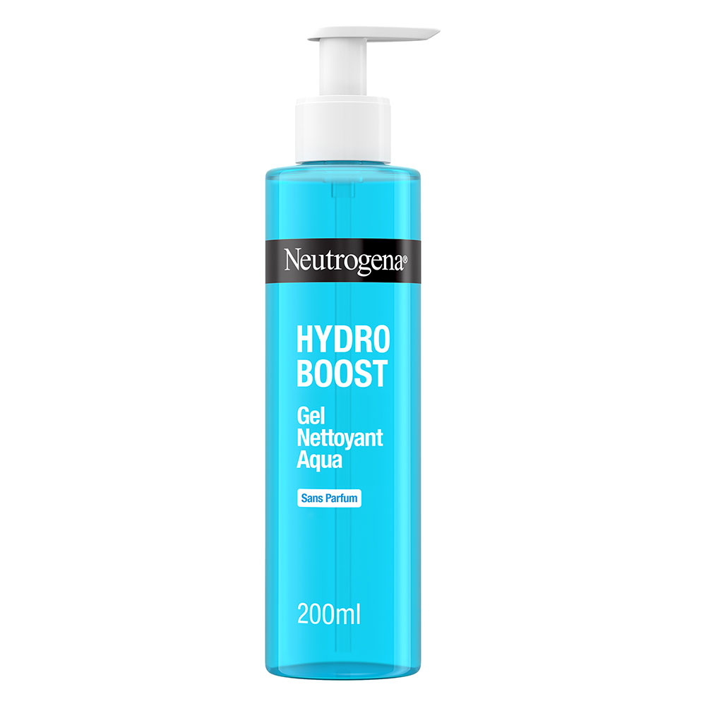 Neutrogena Hydro Boost Aqua-Gel Nettoyant Sans Parfum 200ml