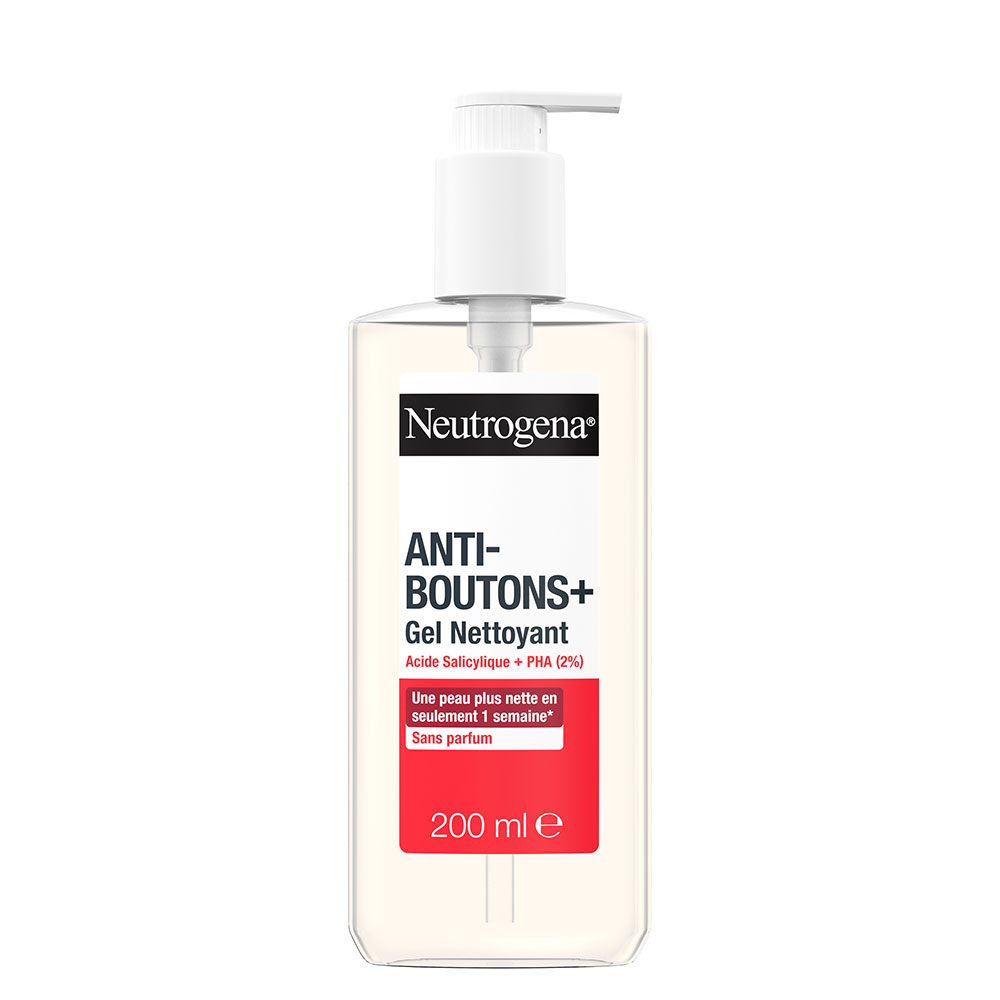 Neutrogena Anti-Bouton + Gel Nettoyant Acide Salicylique 200ml