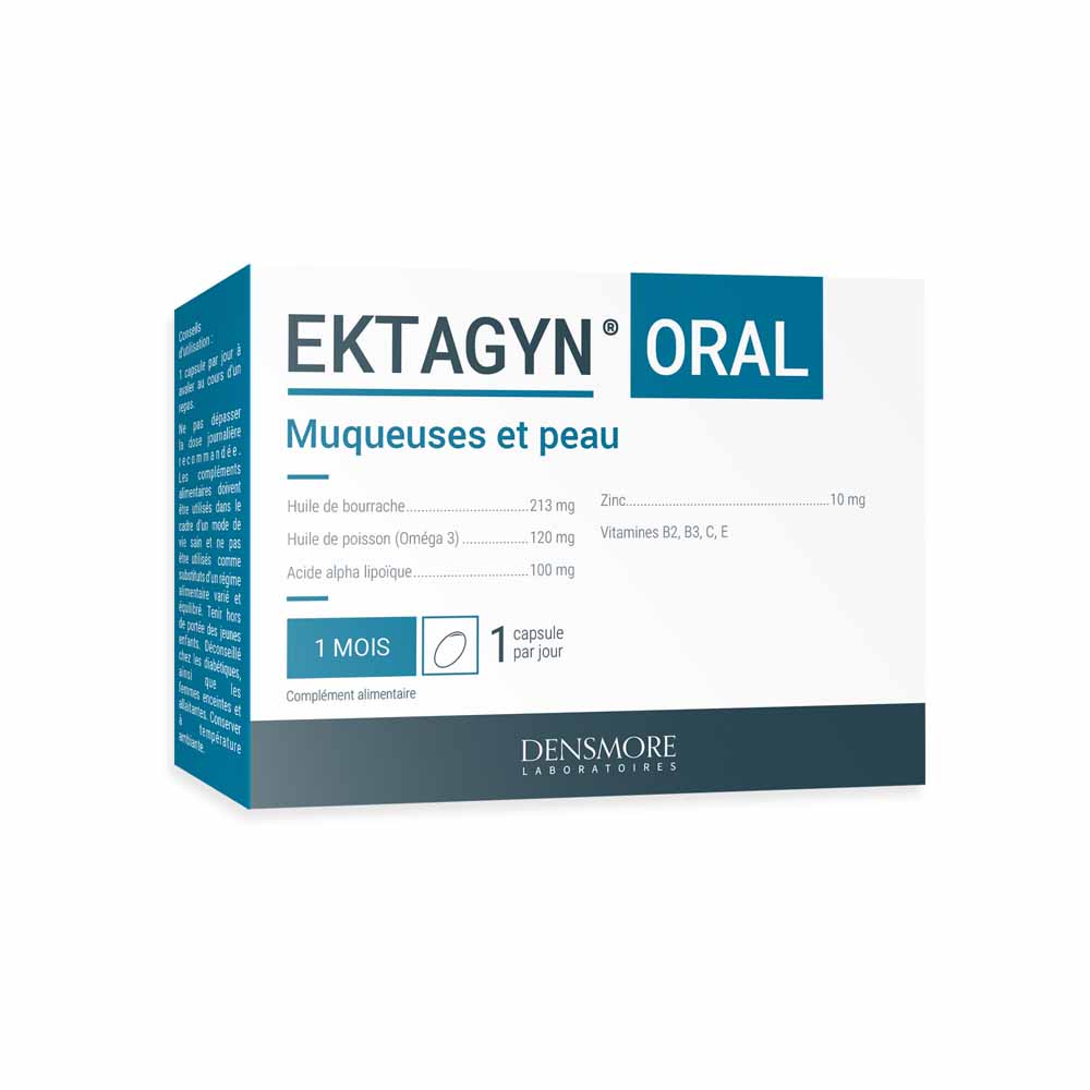 Densmore Ektagyn Oral Muqueuses et Peau 30 Capsules