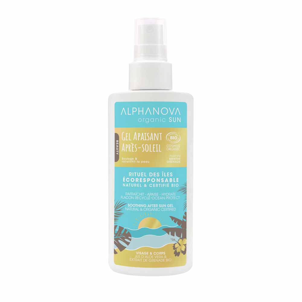 Alphanova Organic Sun Apres-soleil Gel Apaisant Bio 125ml