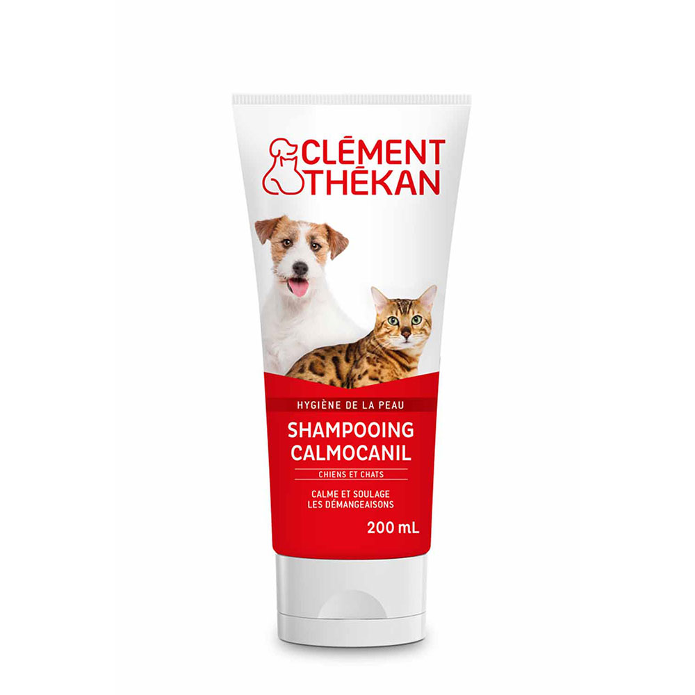 Clement-Thekan Calmocanil Shampooing Anti-Démangeaisons Chien Chat 200ml