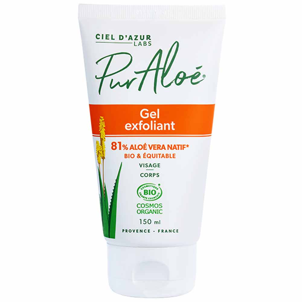 Pur Aloé Gel Exfoliant Visage Et Corps Bio 150ml