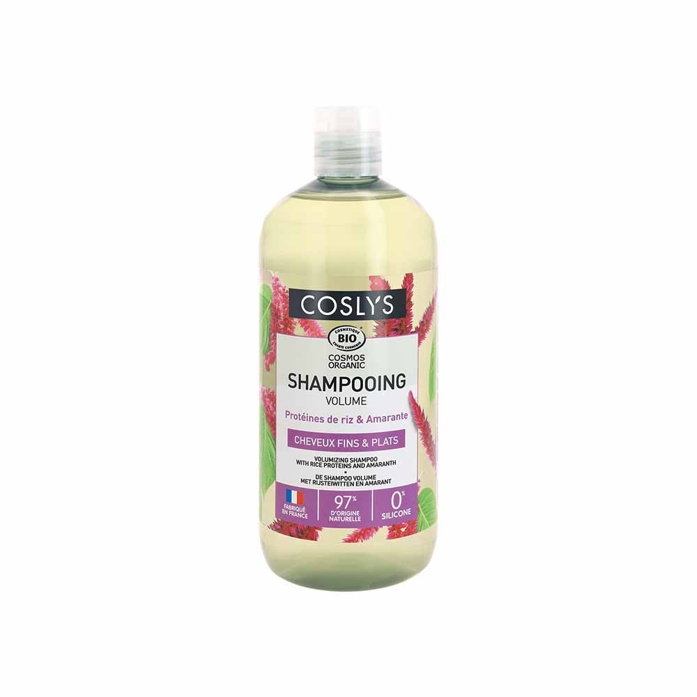 Coslys Shampooing volume bio Cheveux fins et plats 500ml
