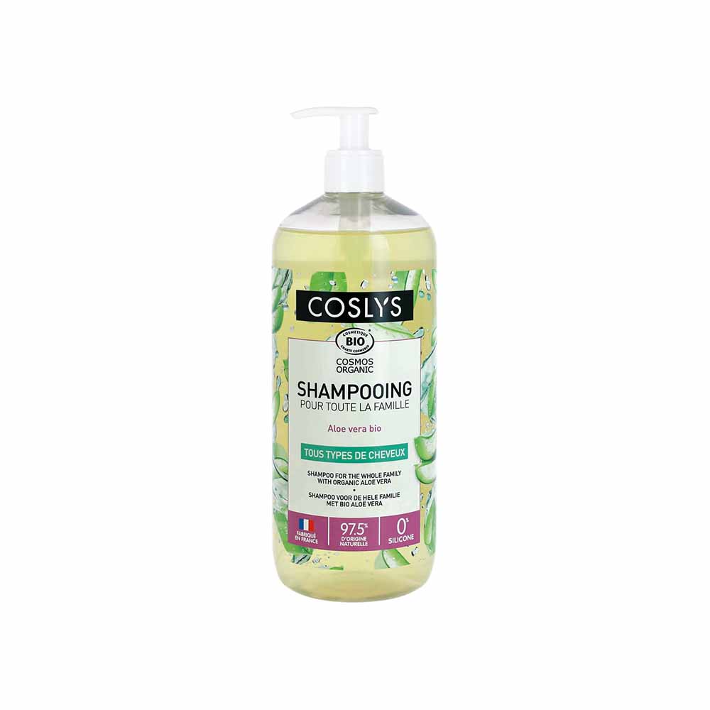 Coslys Shampooing famille aloe vera bio 1L