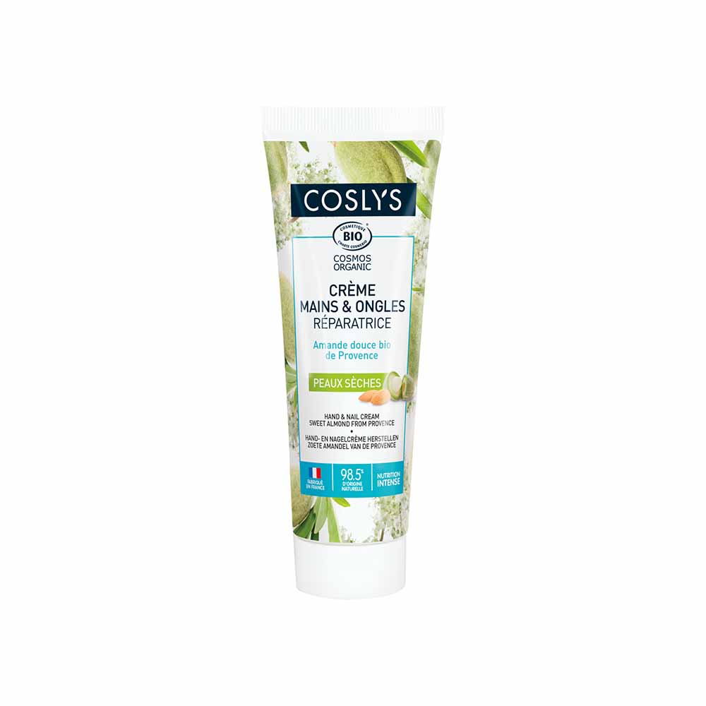 Coslys Creme mains et ongles reparatrice Amande douce 50ml