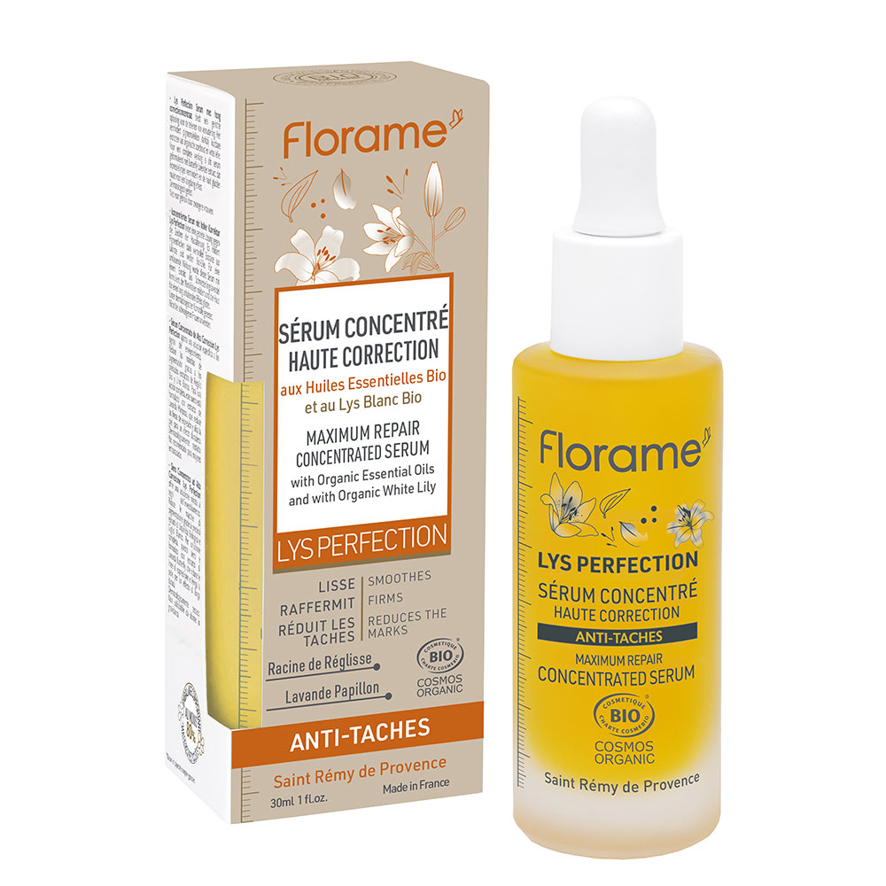 Florame Lys Perfection Sérum Concentré Haute Correction Anti-taches 30ml