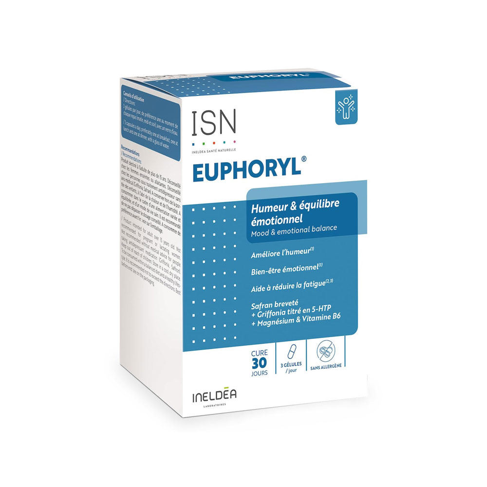 Ineldea Santé Naturelle Euphoryl 90 Gelules 90 gélules