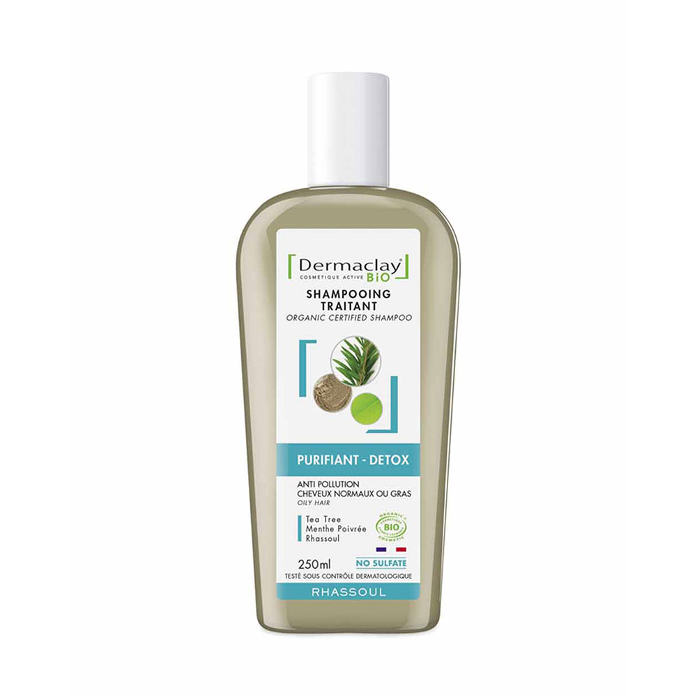 Dermaclay Shampooing Purifiant Detox Rhassoul 250ml