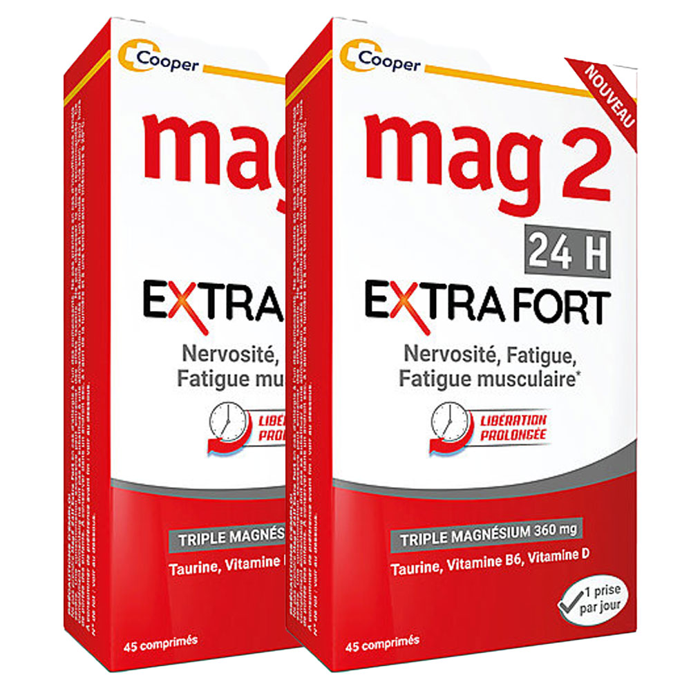 Mag 2 Extra Fort 2x45 comprimés