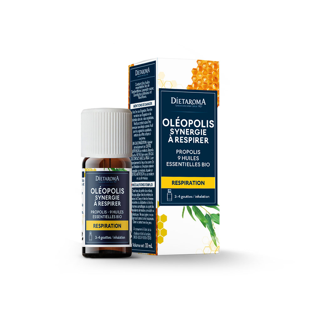 Dietaroma Oleopolis Synergie a Respirer Bio 10ml