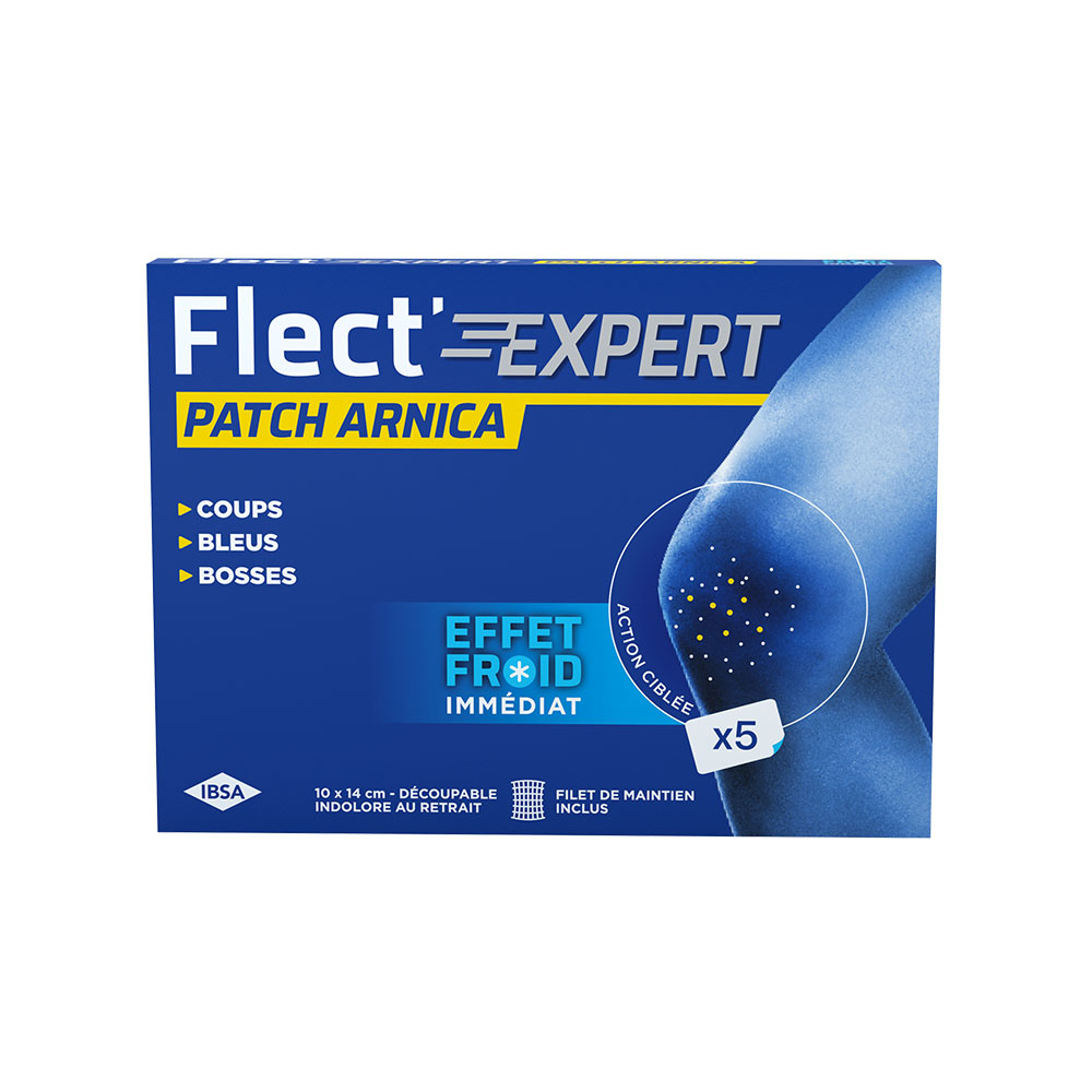 IBSA Flect'Expert Patch Arnica 10x14 cm x5