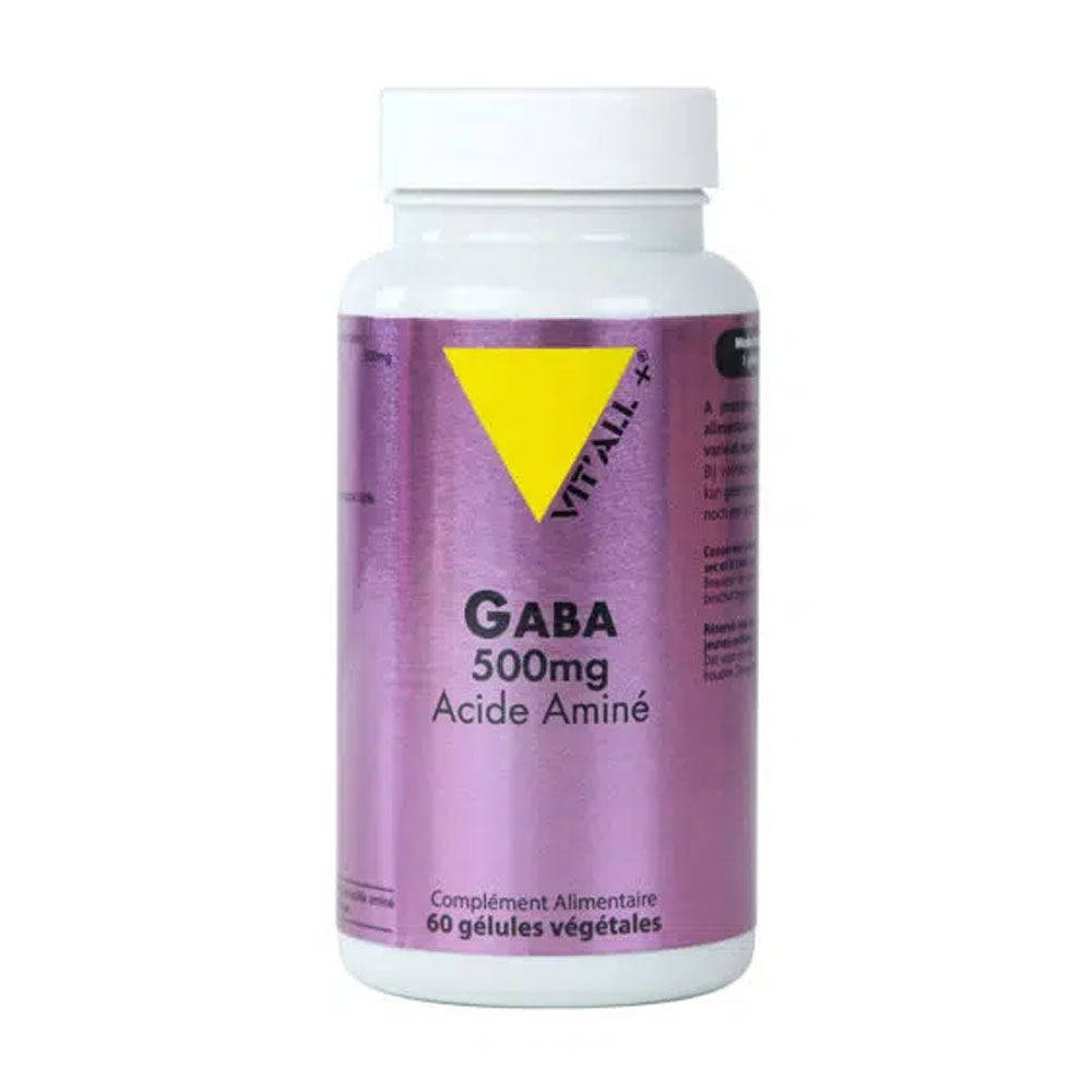 Vit'All+ Gaba 500mg Acide Aminé