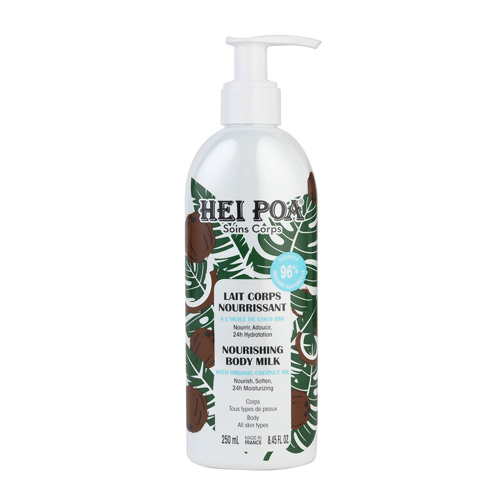 Hei Poa Soins Corps Lait Corps Nourrissant Coco 250ml