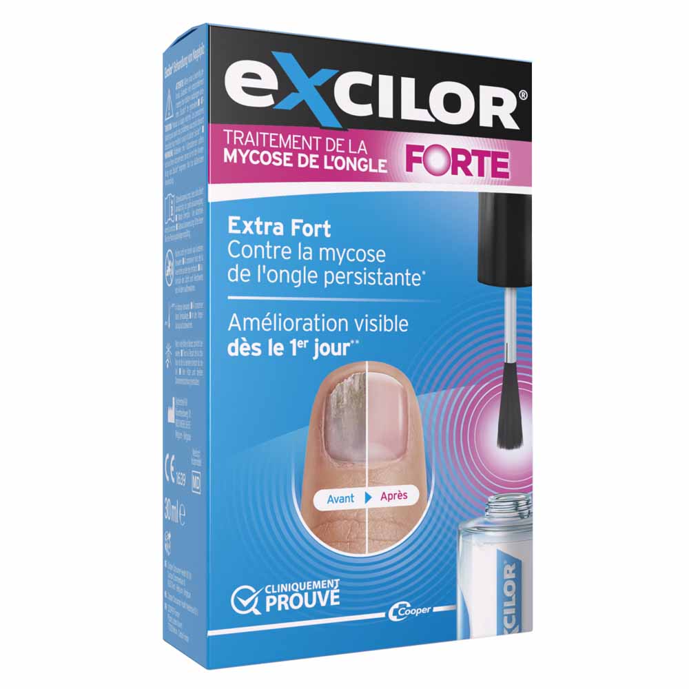 Excilor Traitement de la mycose de l'ongle Forte 30ml