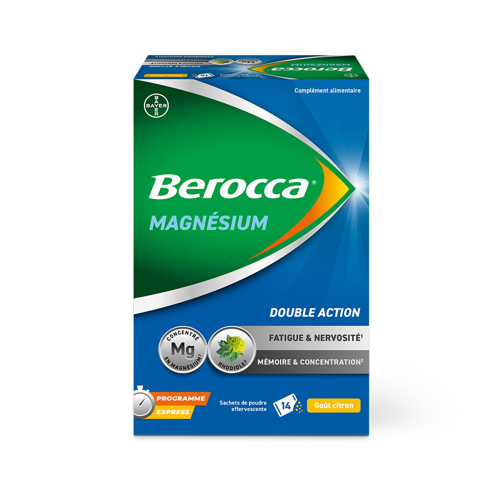Bayer Berocca Magnésium 14 sachets