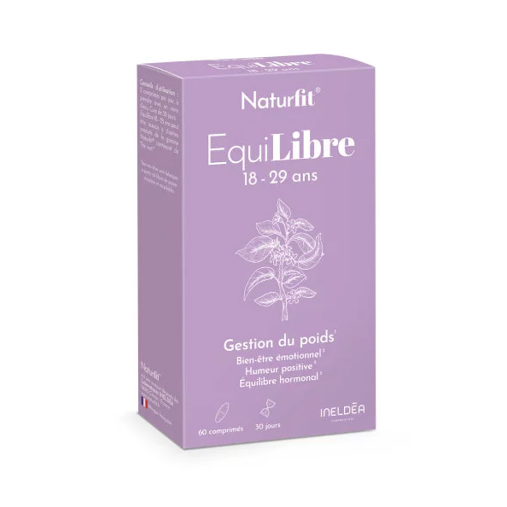 Naturfit EquiLibre 18-29 ans 60 comprimés