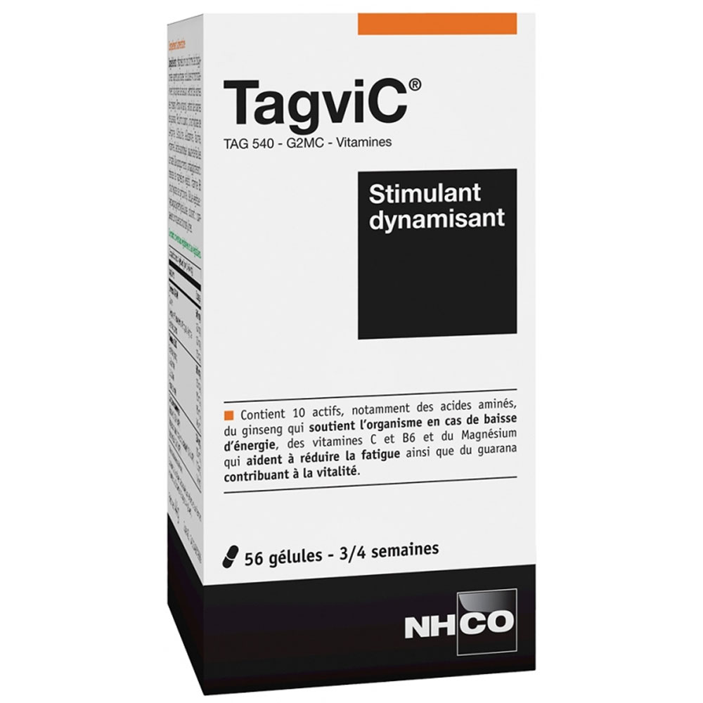 TAGVIC STIMULANT DYNAMISANT 60 gélules Nhco Nutrition